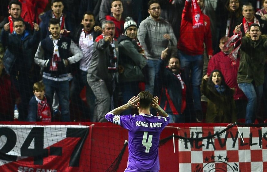 Xem bàn thắng "chọc giận" CĐV Sevilla của Sergio Ramos ảnh 1